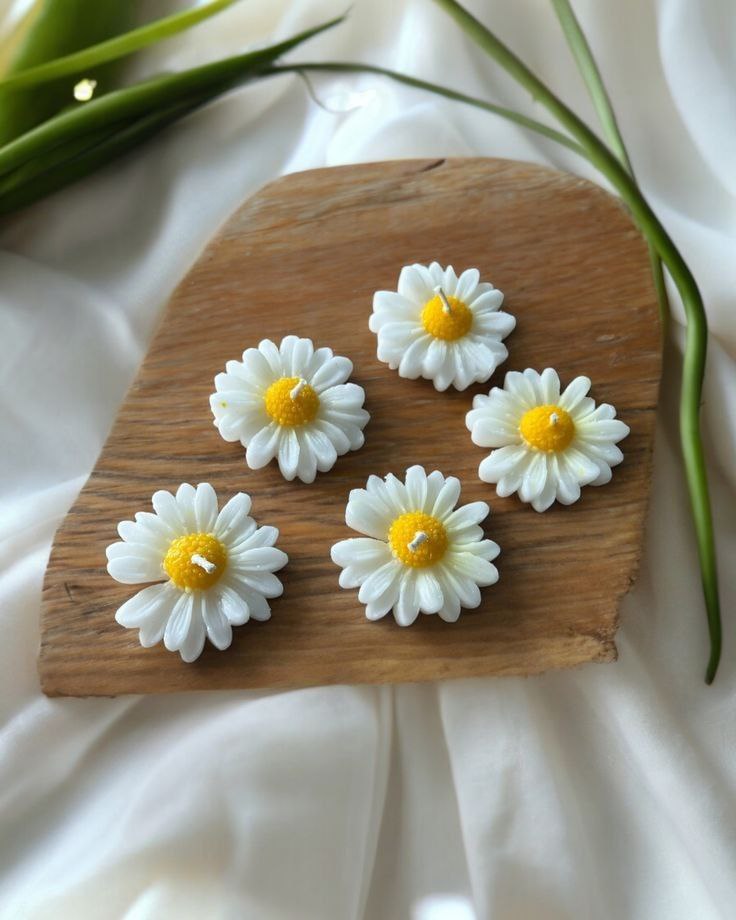 شمع سازی گل بابونه