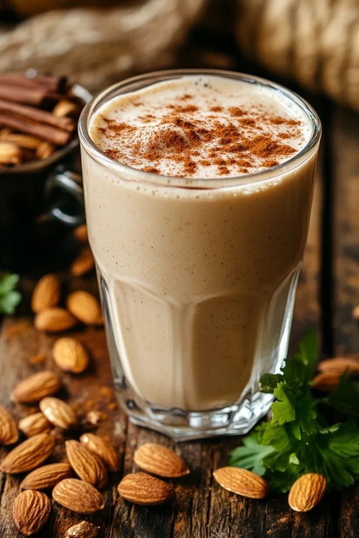 طرز تهیه اسموتی چاق کننده با بادام